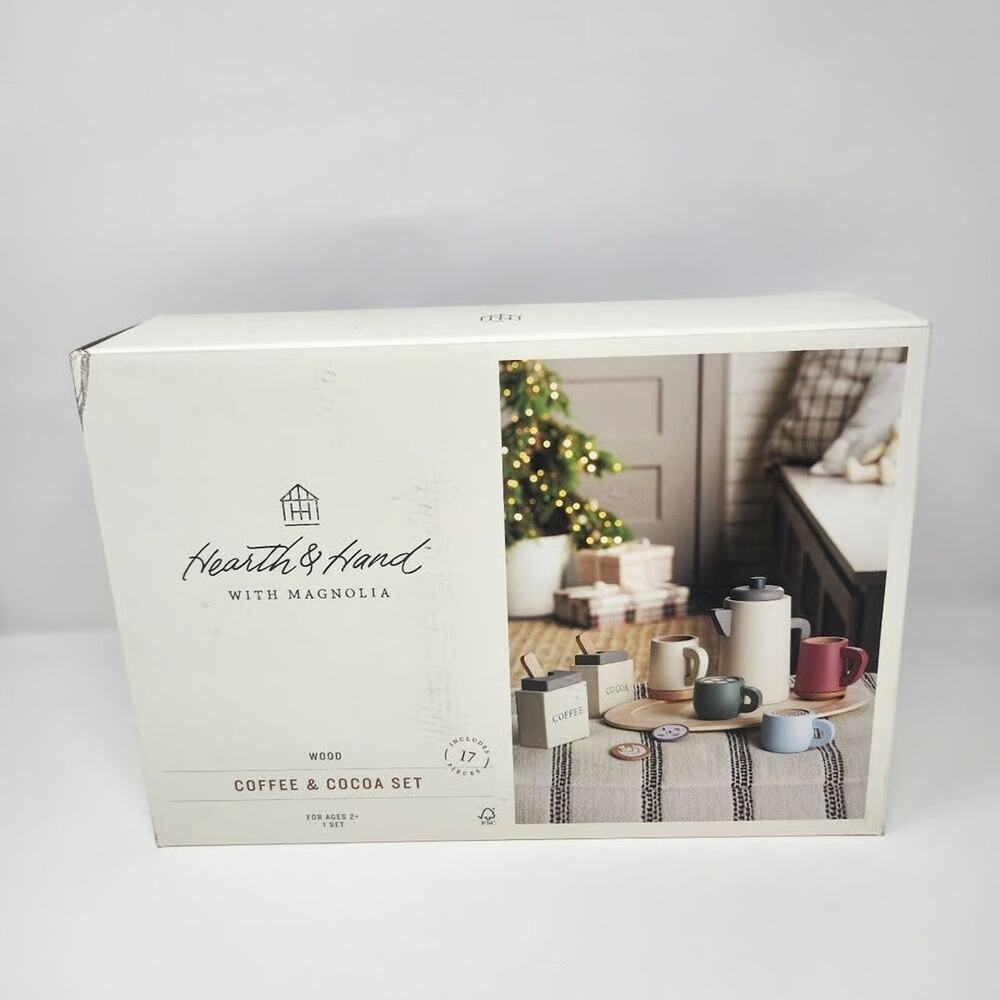 Coffee & Hot Cocoa Wooden Kids Toy